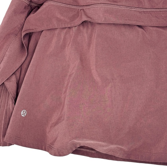 Lululemon. Pink Small Drawstring High Rise Tennis Skort. - Picture 9 of 13
